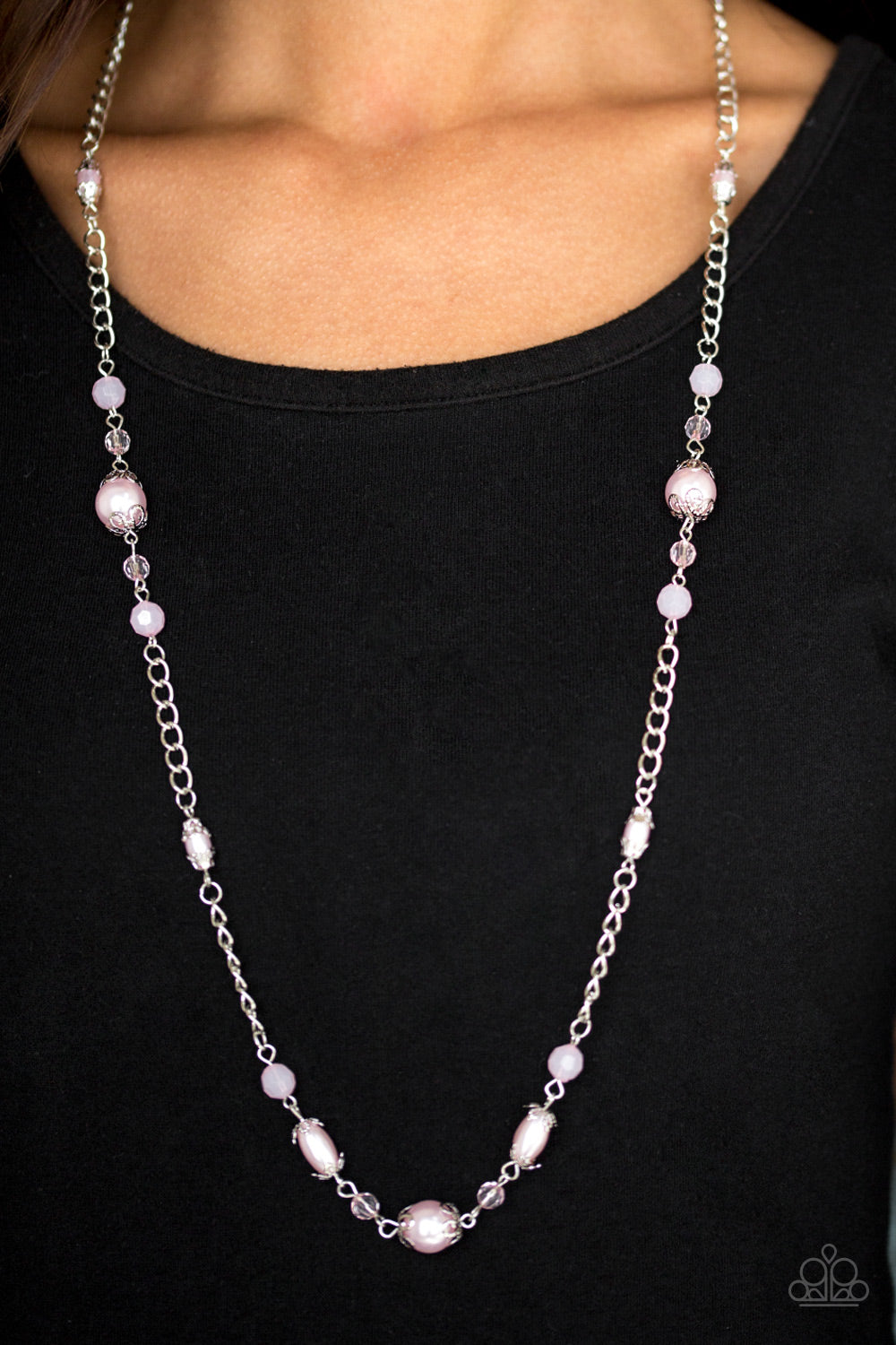 Paparazzi ♥ Magnificently Milan - Pink ♥  Necklace