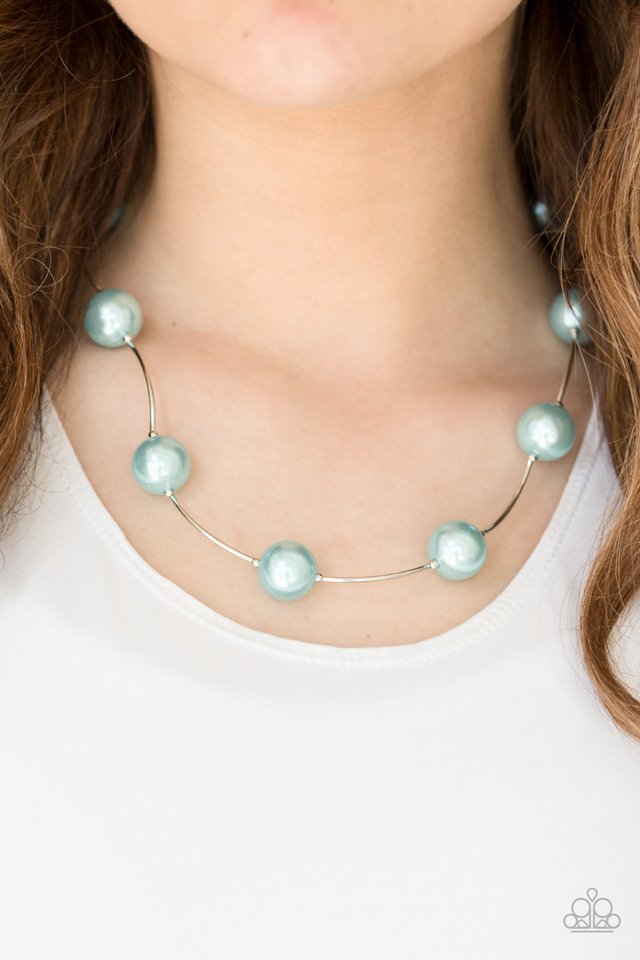 Paparazzi ♥ Perfectly Polished - Blue ♥ Necklace