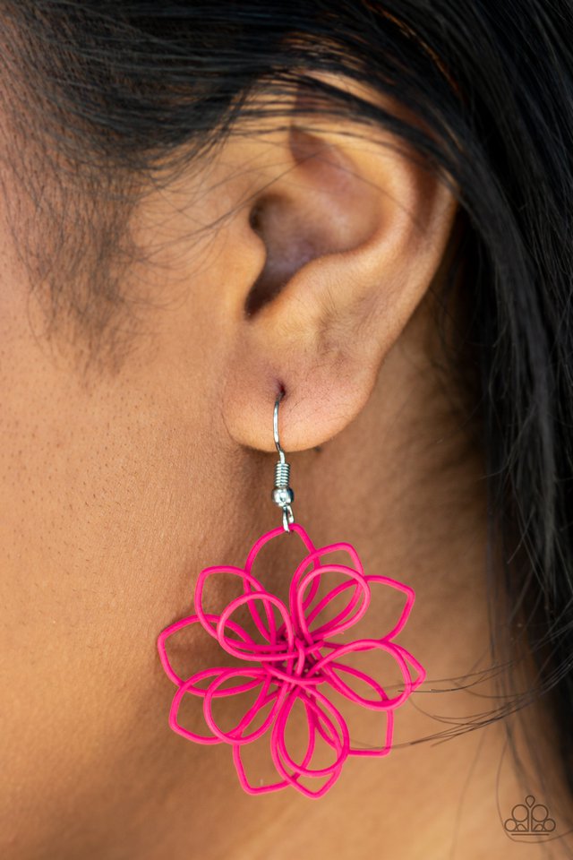 Paparazzi ♥ Springtime Serenity - Pink ♥ Earrings