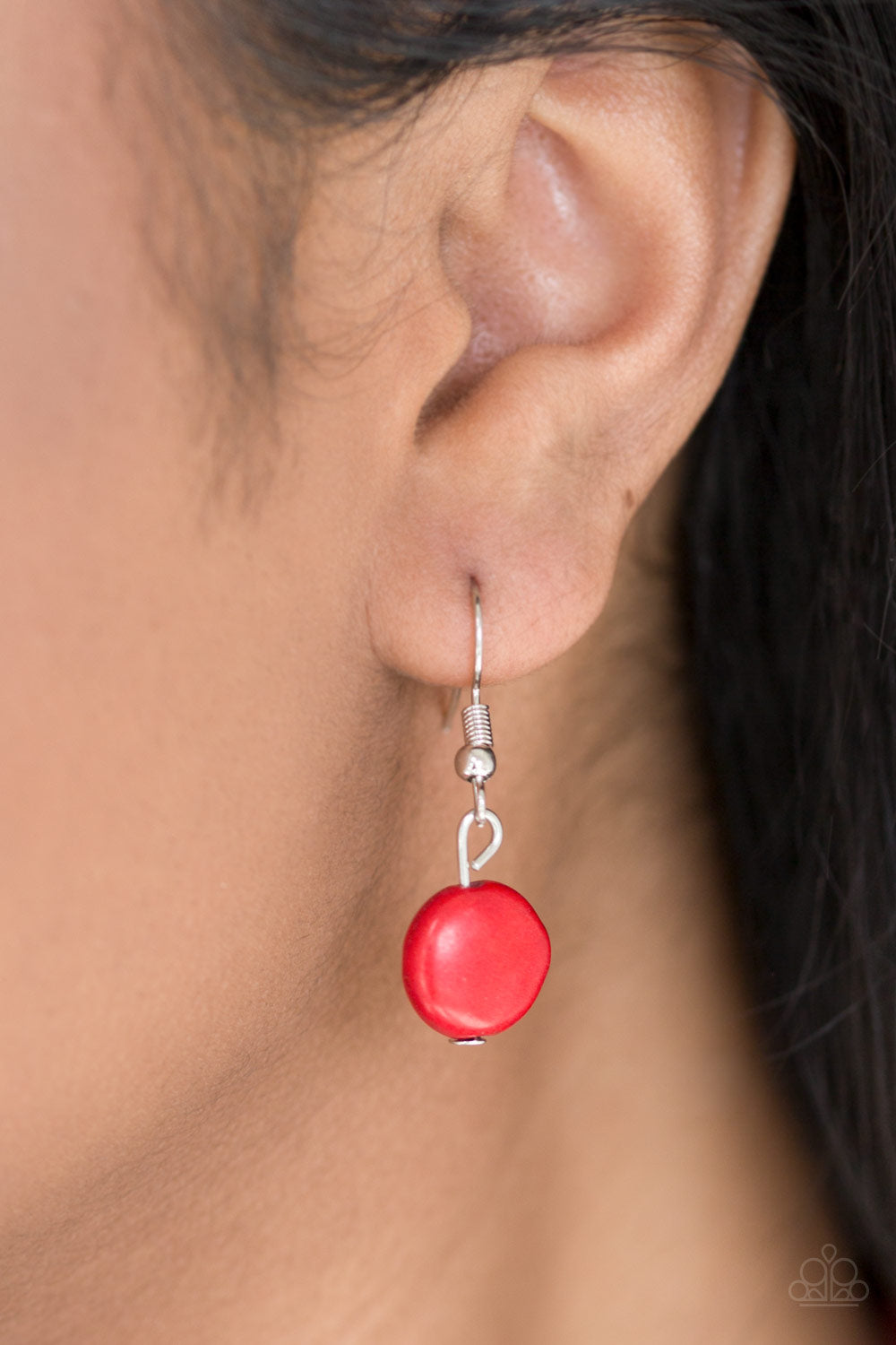 Paparazzi ♥ Canyon Collection - Red ♥  Necklace