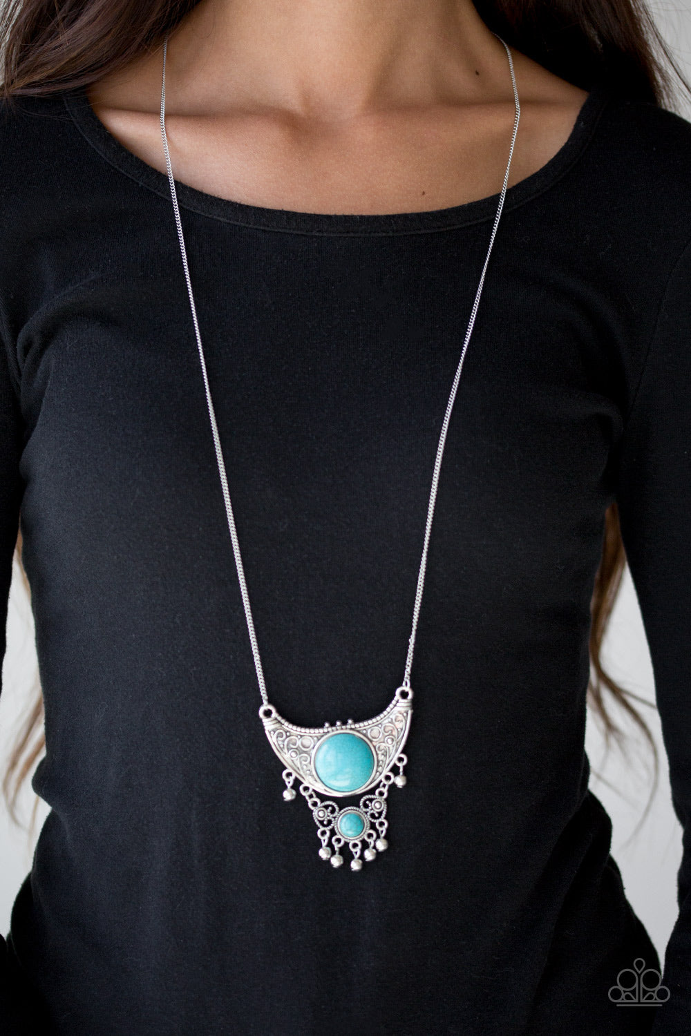 Paparazzi ♥ Summit Style - Blue ♥  Necklace
