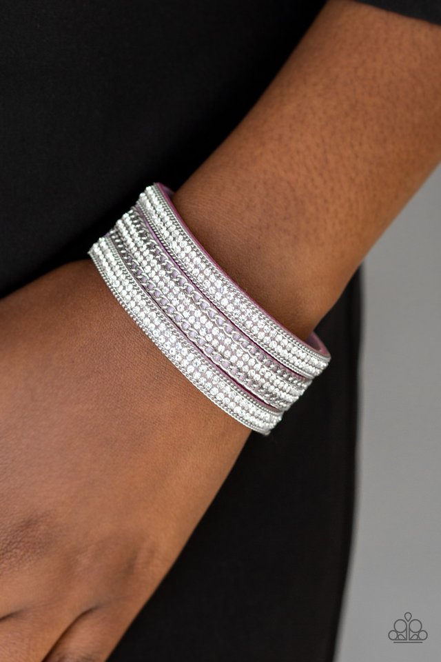 Paparazzi ♥ Dangerously Drama Queen - Purple ♥ Bracelet