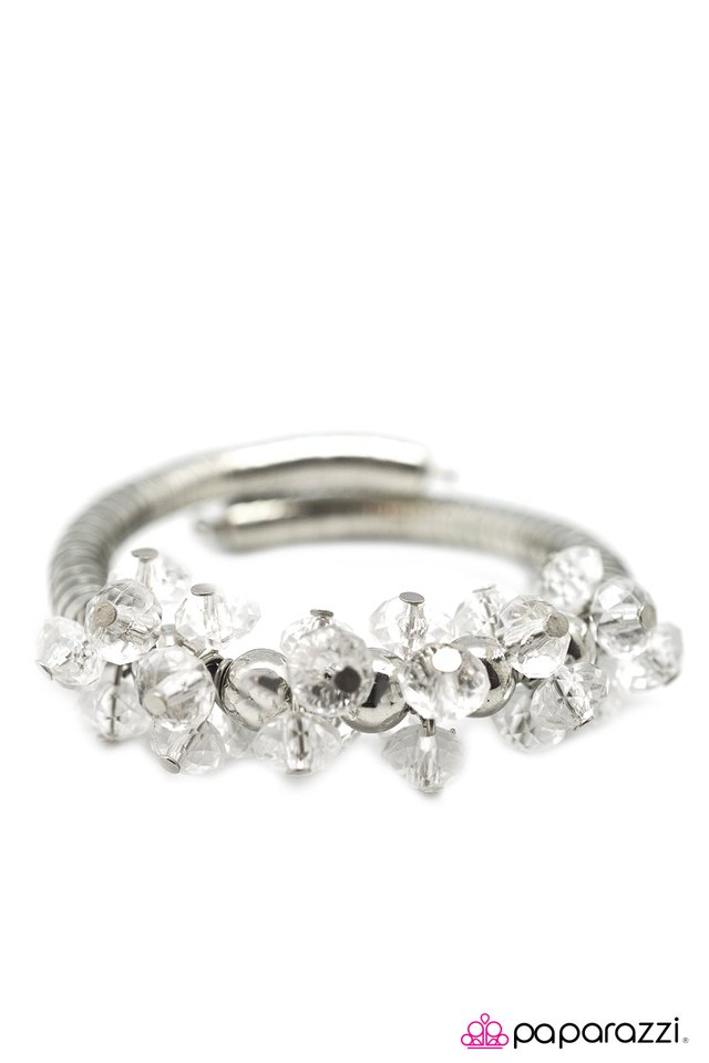 Paparazzi ♥ Im Blushing - White ♥ Bracelet