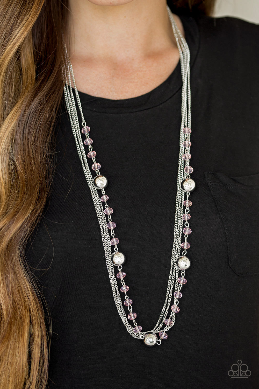Paparazzi ♥ High Standards - Pink ♥  Necklace