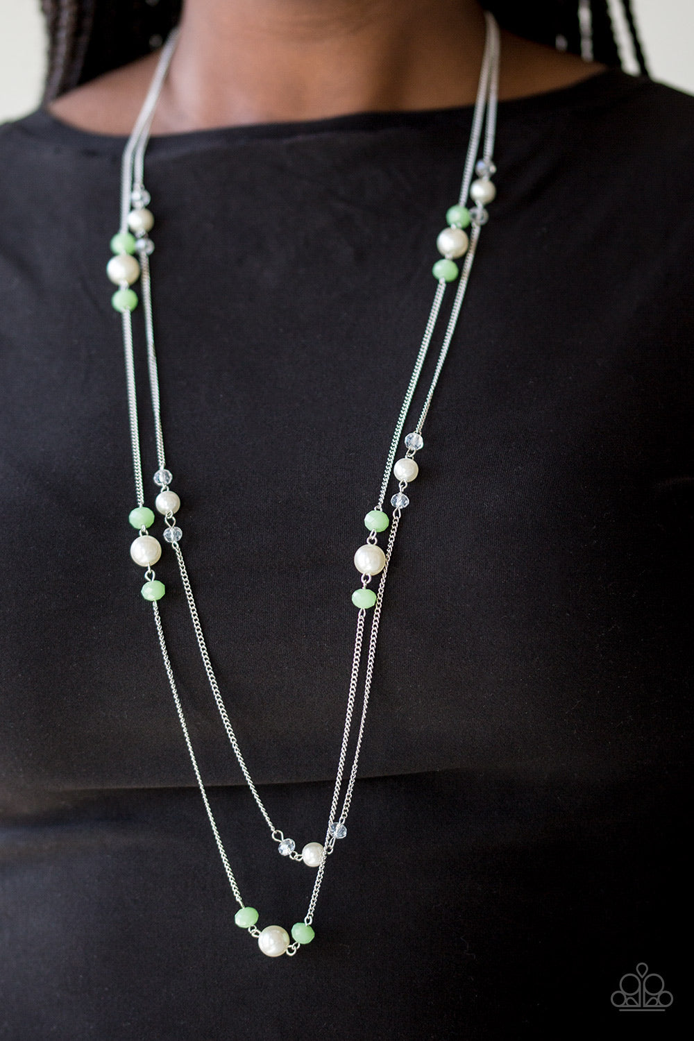 Paparazzi ♥ Spring Splash - Green ♥  Necklace