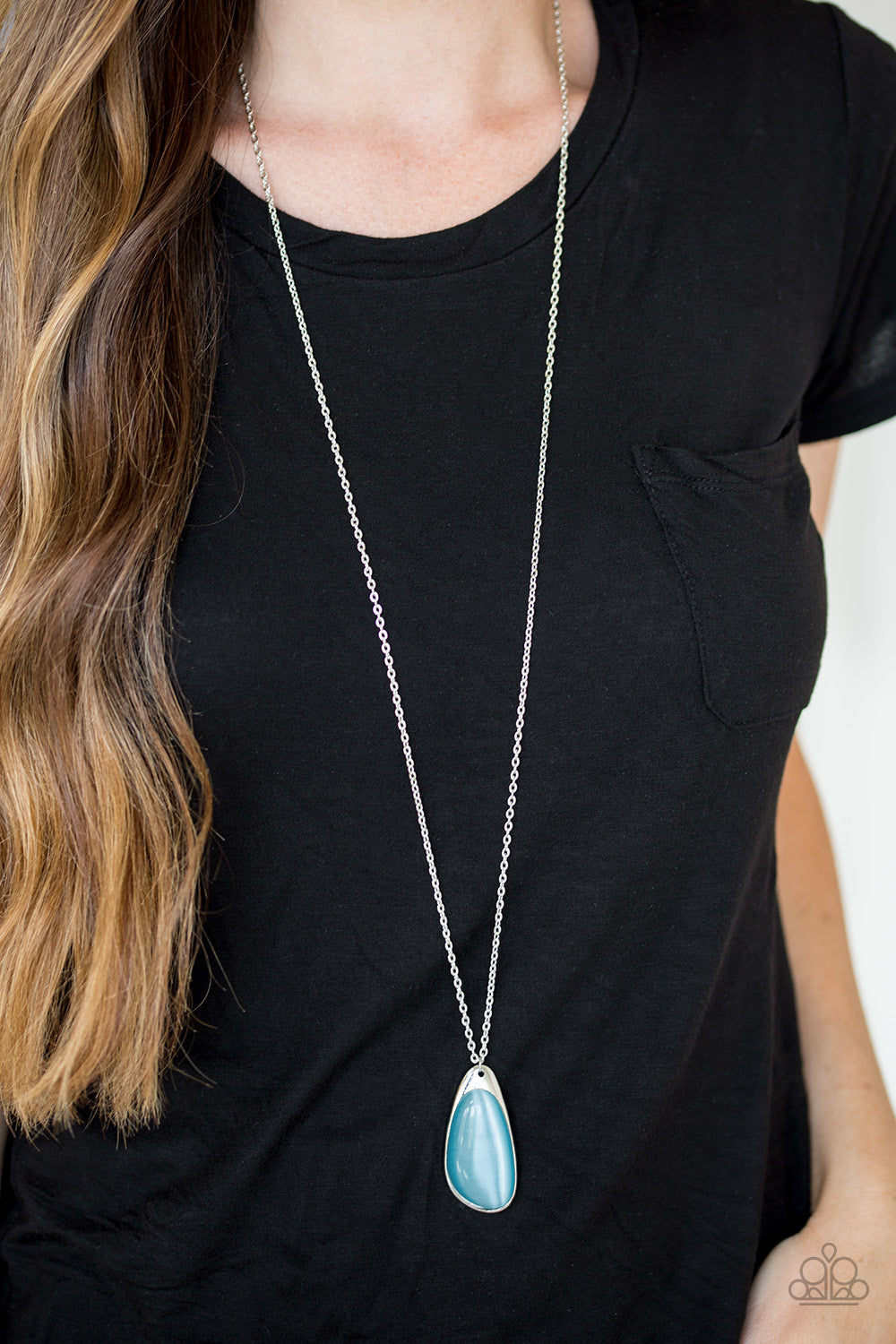 Paparazzi ♥ Magically Modern - Blue ♥  Necklace