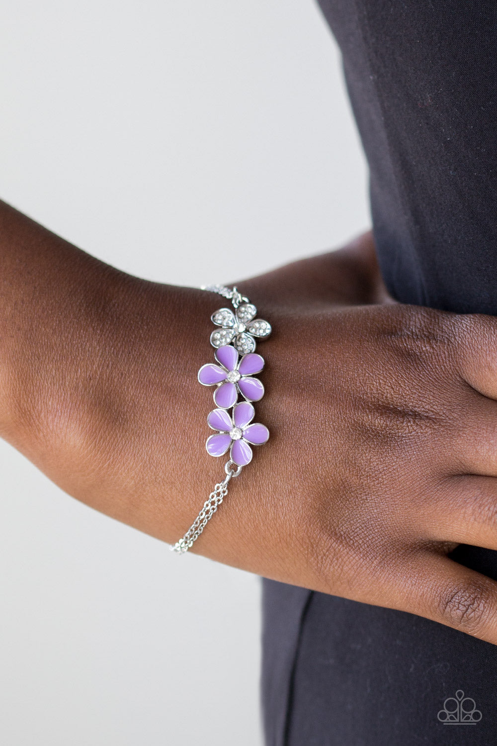 Paparazzi ♥ Flowering Fiji - Purple ♥  Bracelet