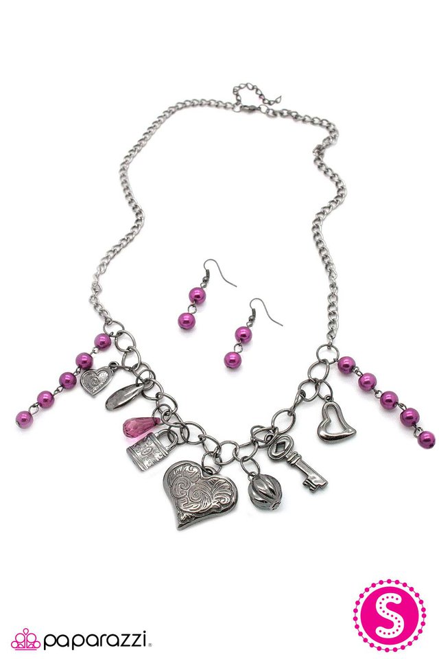 Paparazzi ♥ Better To Have Loved... - Purple ♥ Necklace