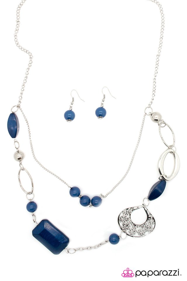 Paparazzi ♥ Ever So Sweet - Blue ♥ Necklace