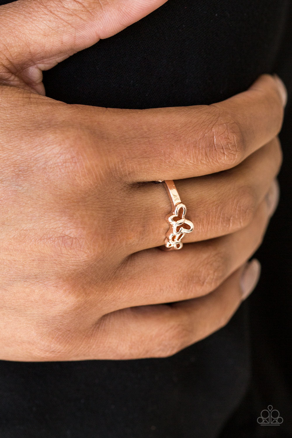 Paparazzi ♥ Butterfly Blessing - Rose Gold ♥  Ring