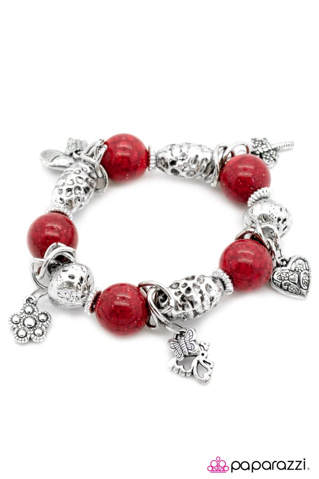 Paparazzi ♥ Come To Think Of It... - Red ♥ Bracelet