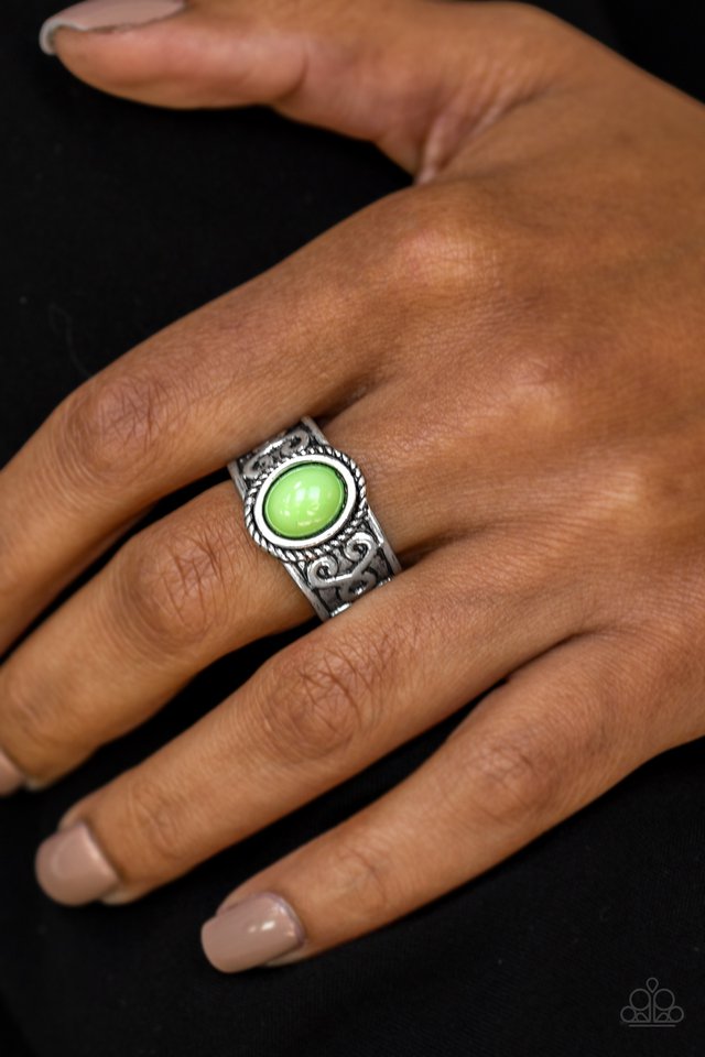 Paparazzi ♥ Totally Tidal - Green ♥ Ring