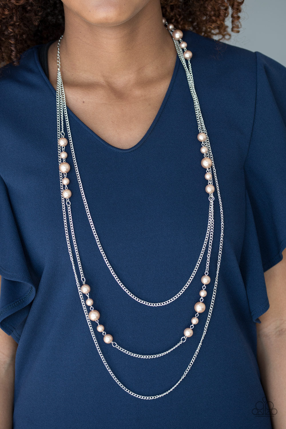 Paparazzi ♥ Diva Dilemma - Brown ♥  Necklace