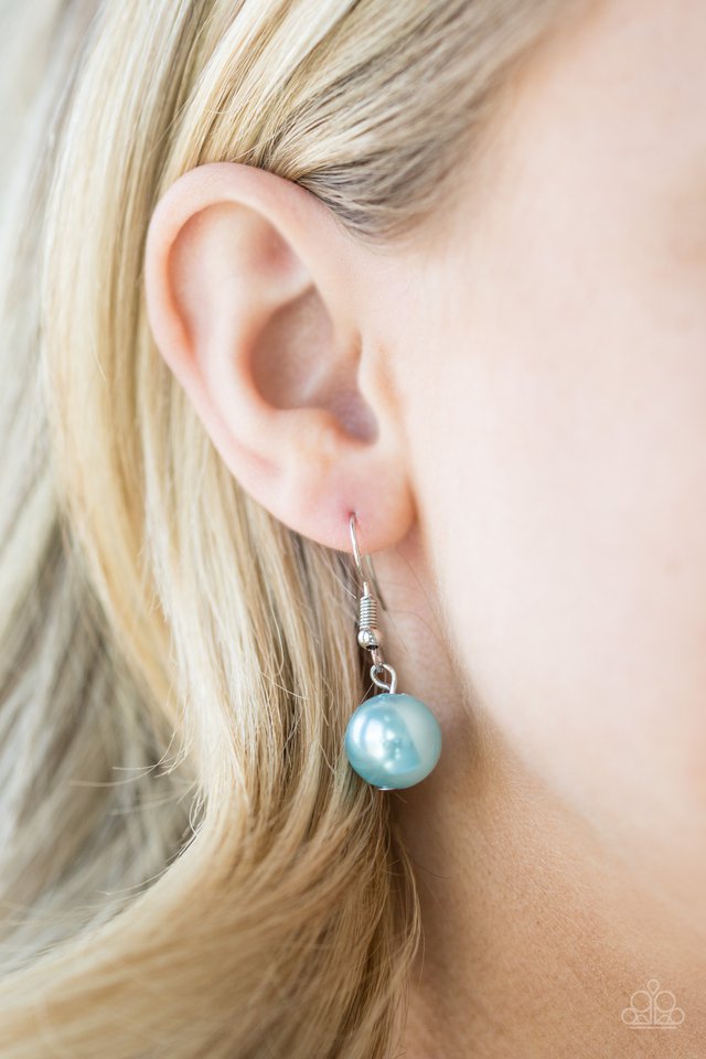 Paparazzi ♥ Lovely Lady Luck - Blue ♥ Necklace