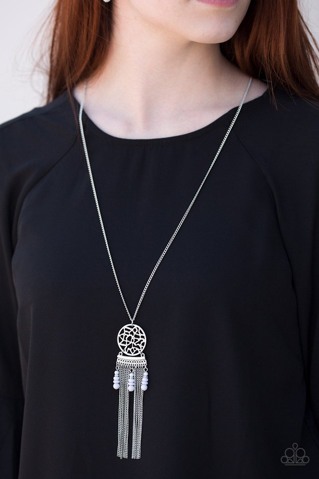 Paparazzi ♥ Western Wayward - Silver ♥ Necklace
