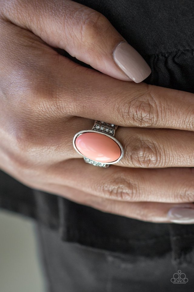 Paparazzi ♥ BEAD-To-Know Basis - Orange ♥ Ring