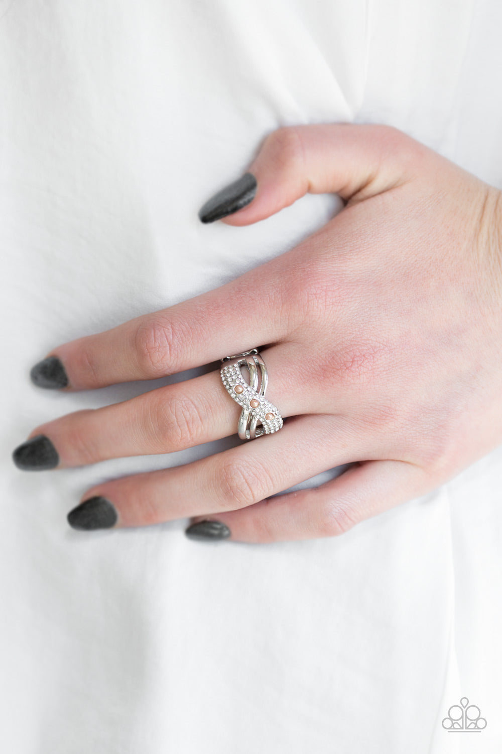 Paparazzi ♥ Onstage Opulence - Brown ♥  Ring