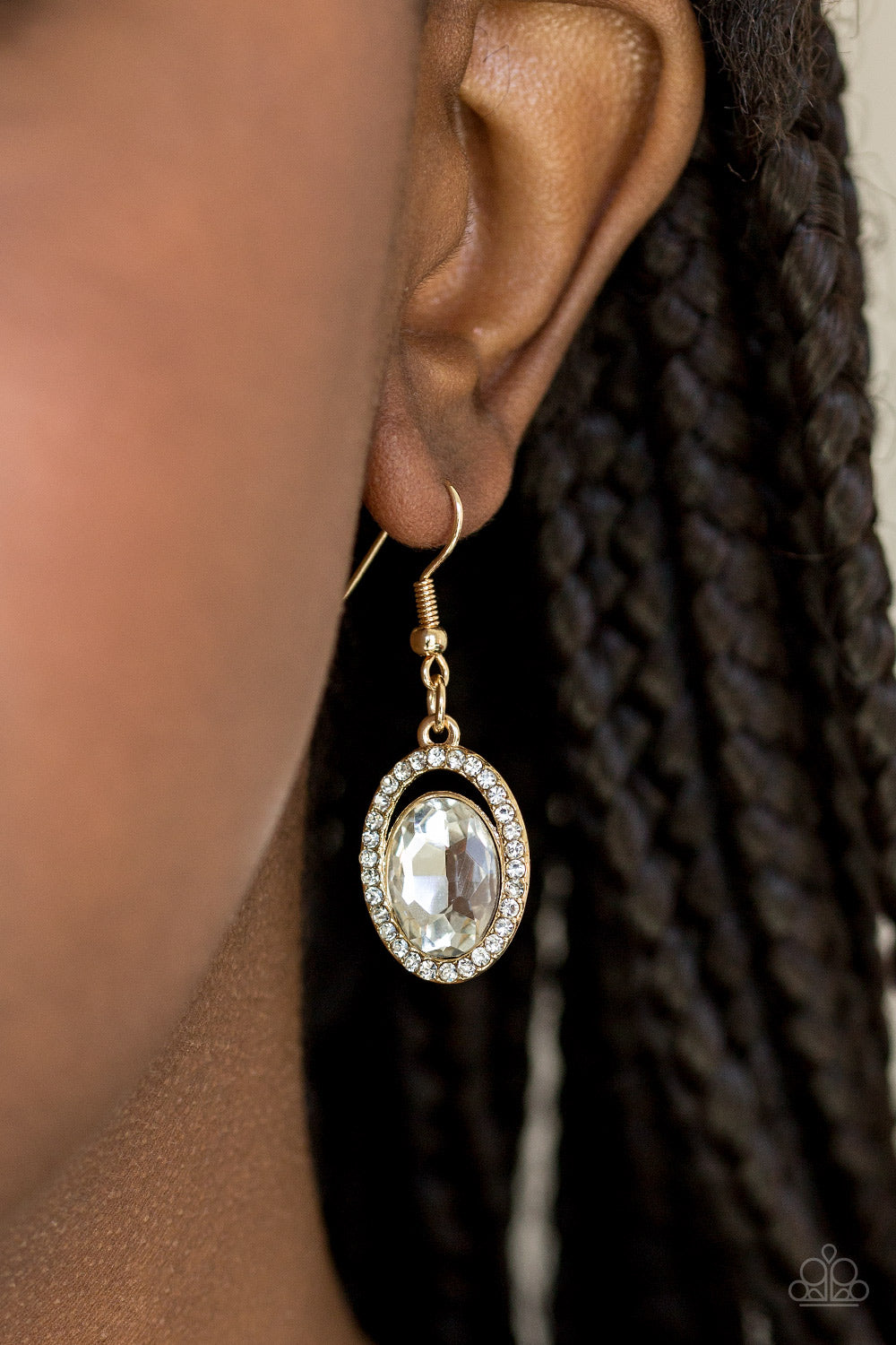 Paparazzi ♥ Imperial SHINE-ness - Gold ♥  Earrings