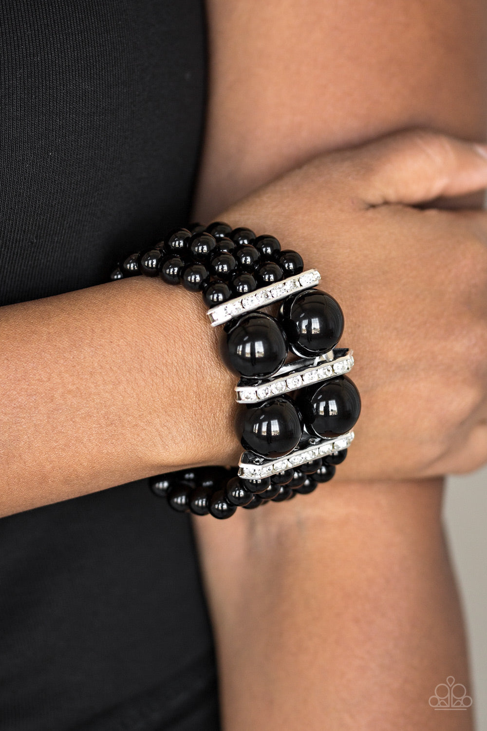 Paparazzi ♥ Romance Remix - Black ♥  Bracelet
