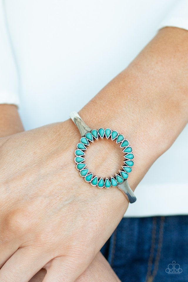 Paparazzi ♥ Divinely Desert - Blue ♥ Bracelet