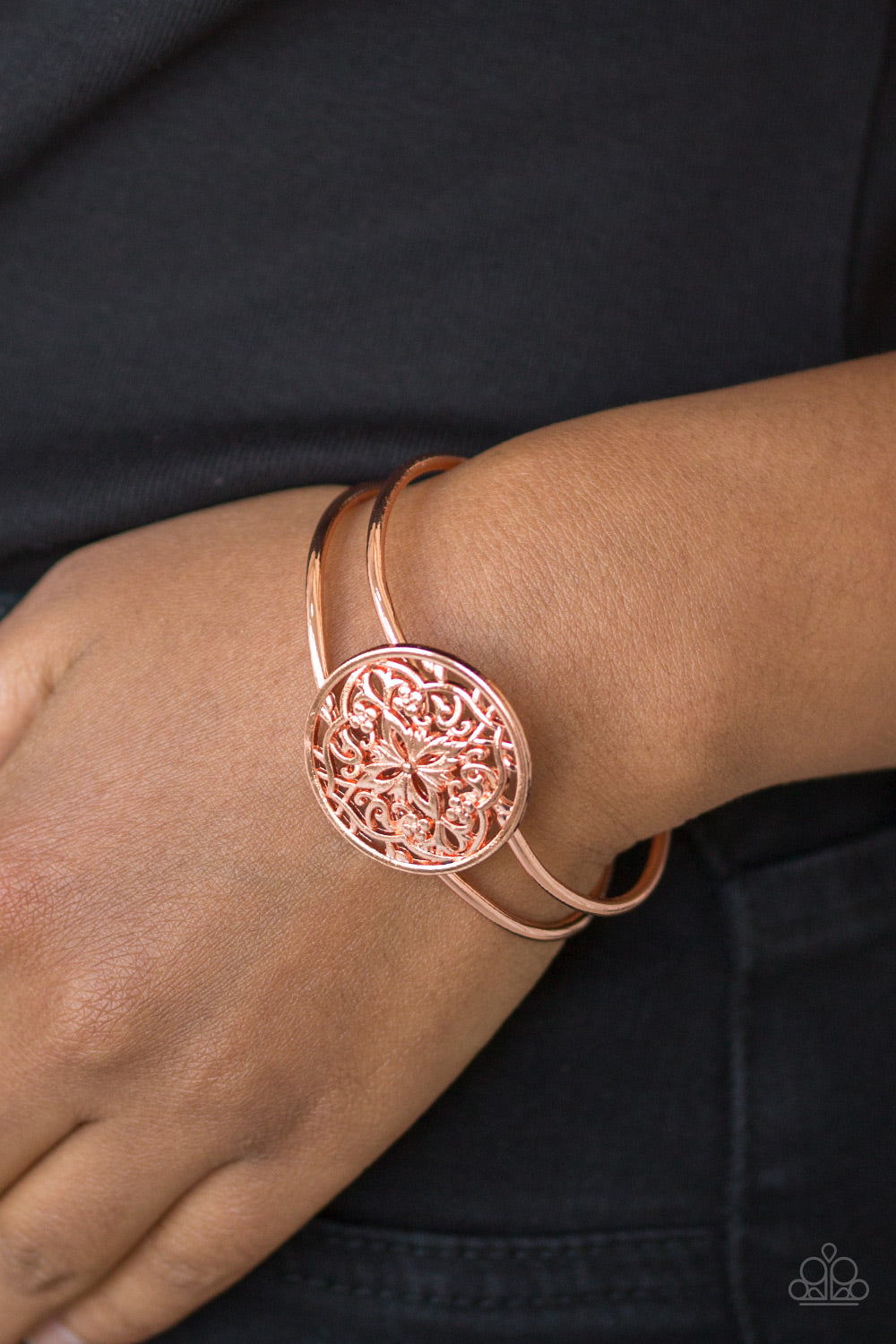 Paparazzi ♥ Mandala Majesty - Copper ♥  Bracelet