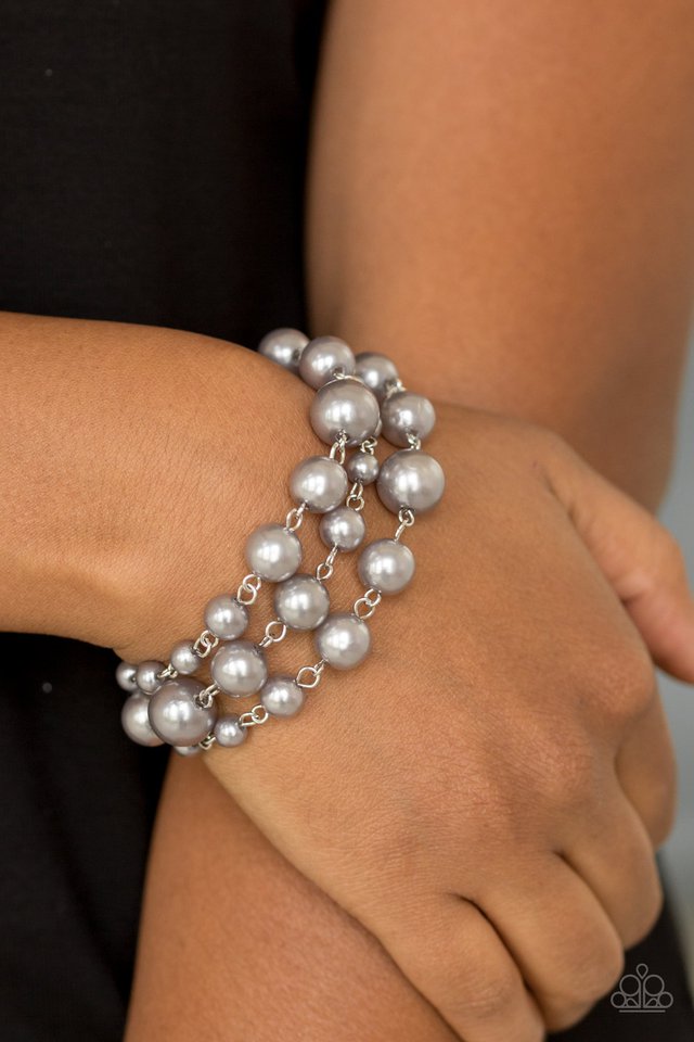 Paparazzi ♥ Until The End Of TIMELESS - Silver ♥ Bracelet