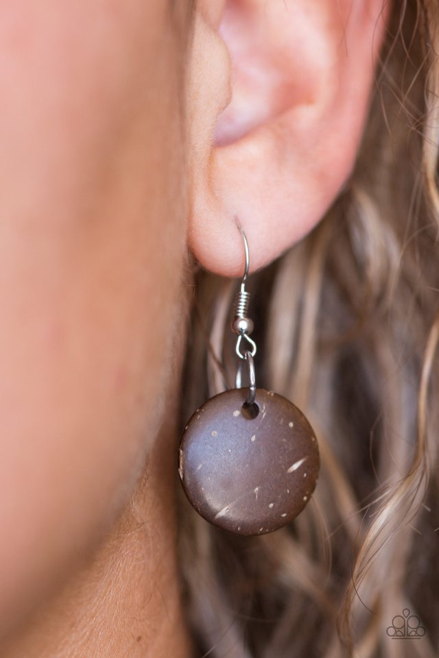 Paparazzi ♥ Boldly Belize - Brown ♥ Necklace