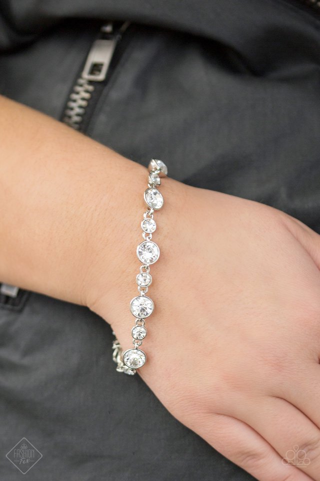 Paparazzi ♥ Starstruck Sparkle - White ♥ Bracelet