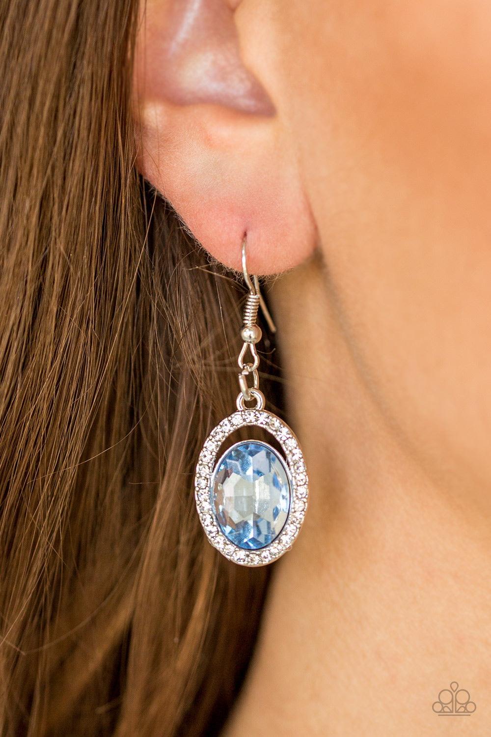 Paparazzi ♥ Imperial SHINE-ness - Blue ♥  Earrings