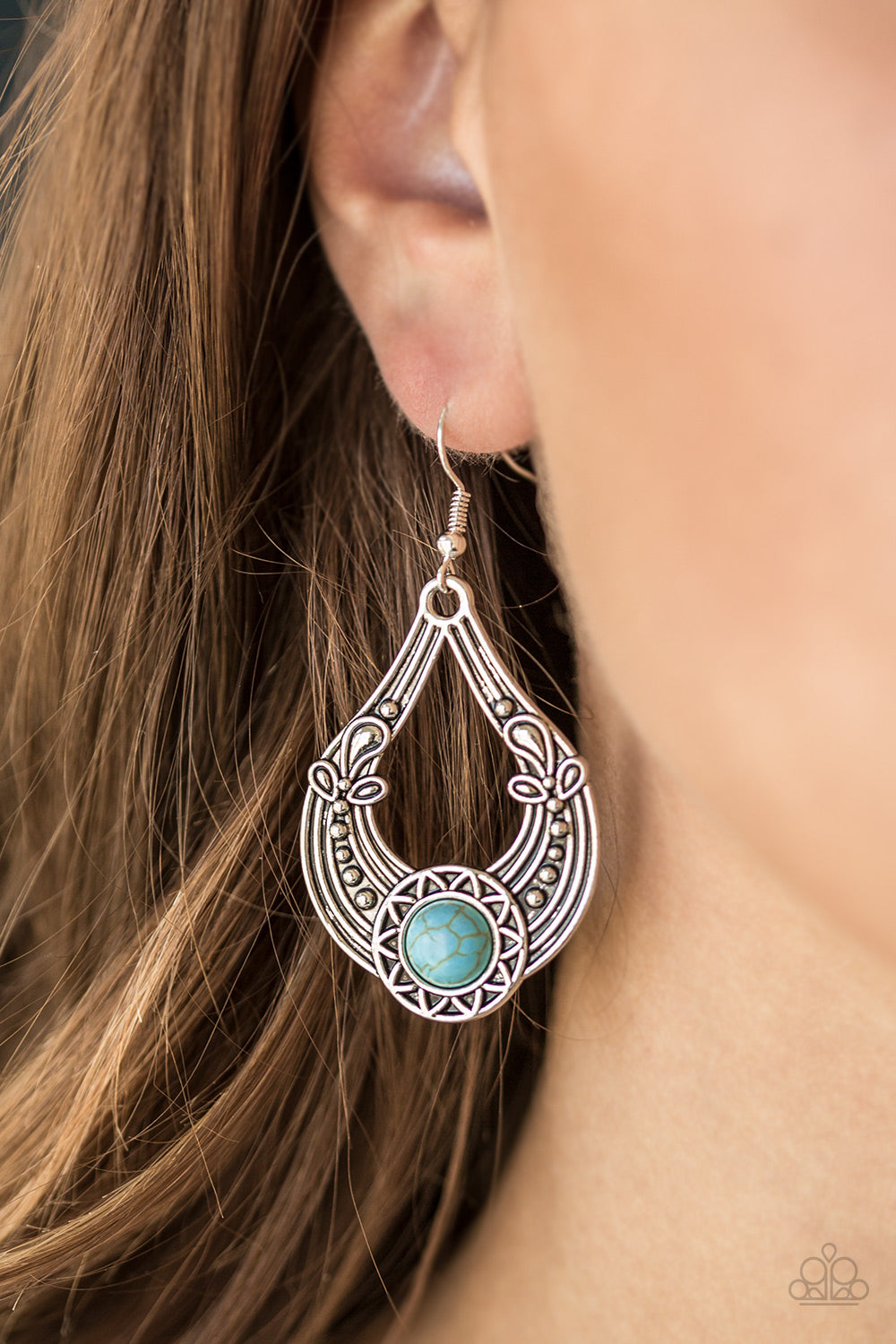 Paparazzi ♥ Sol Sonata - Blue ♥  Earrings
