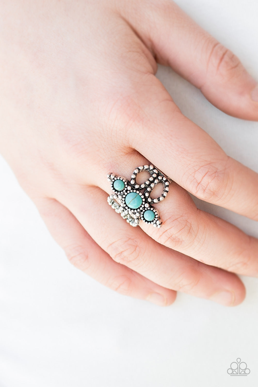 Paparazzi ♥ Outback Oasis - Blue ♥  Ring