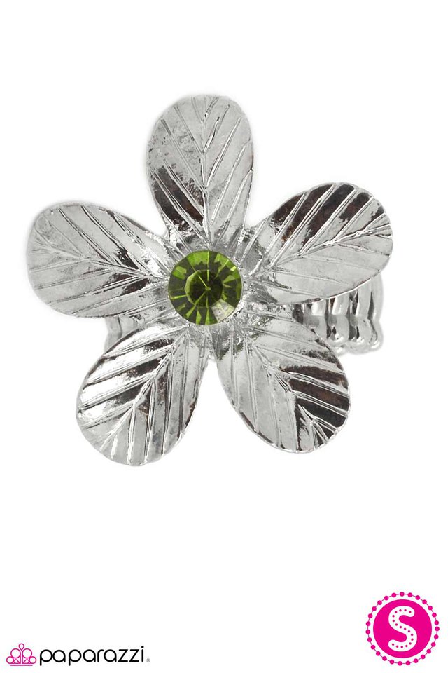 Paparazzi ♥ I Am An Island - Green ♥ Ring