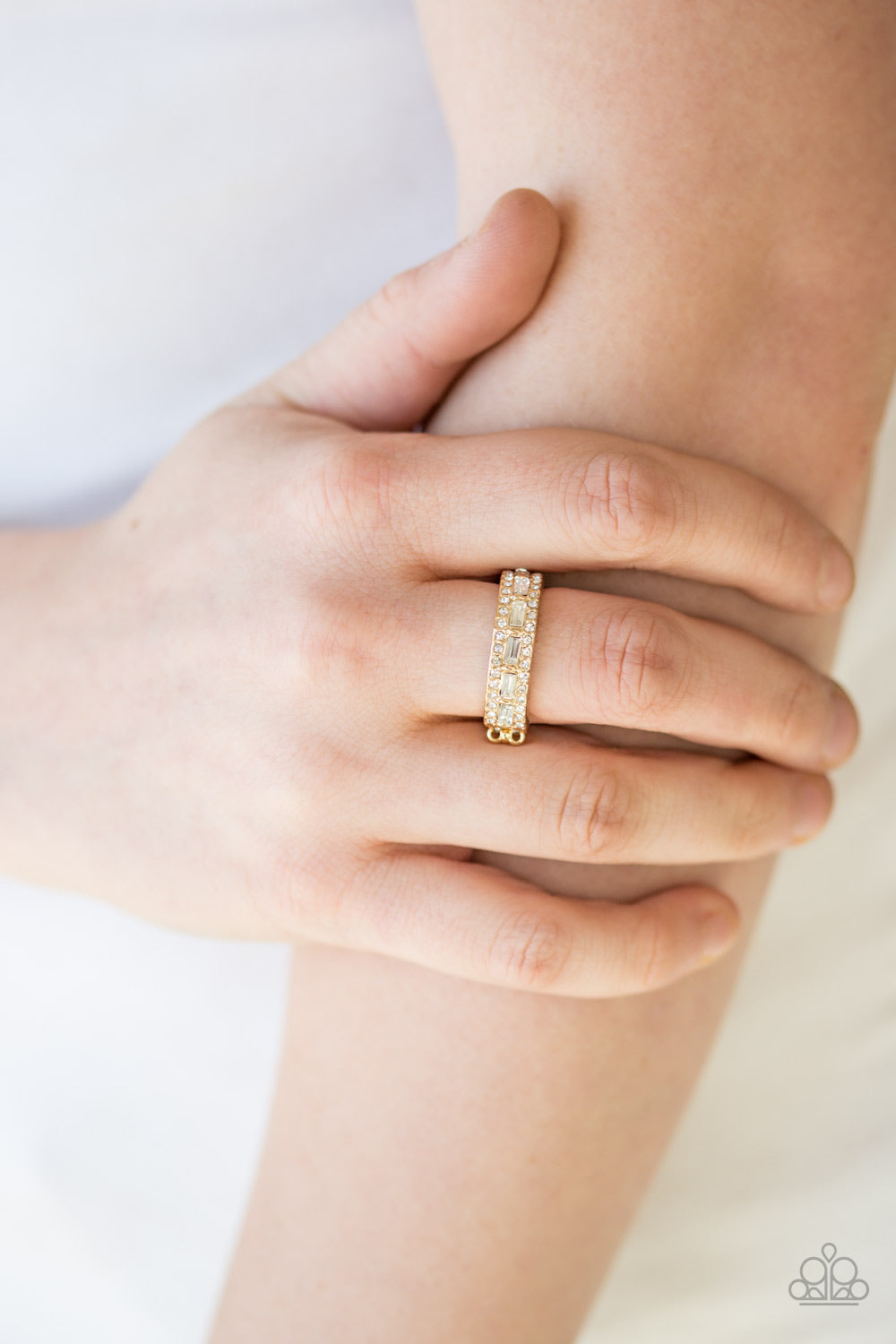 Paparazzi ♥ Get The LOOT - Gold ♥  Ring