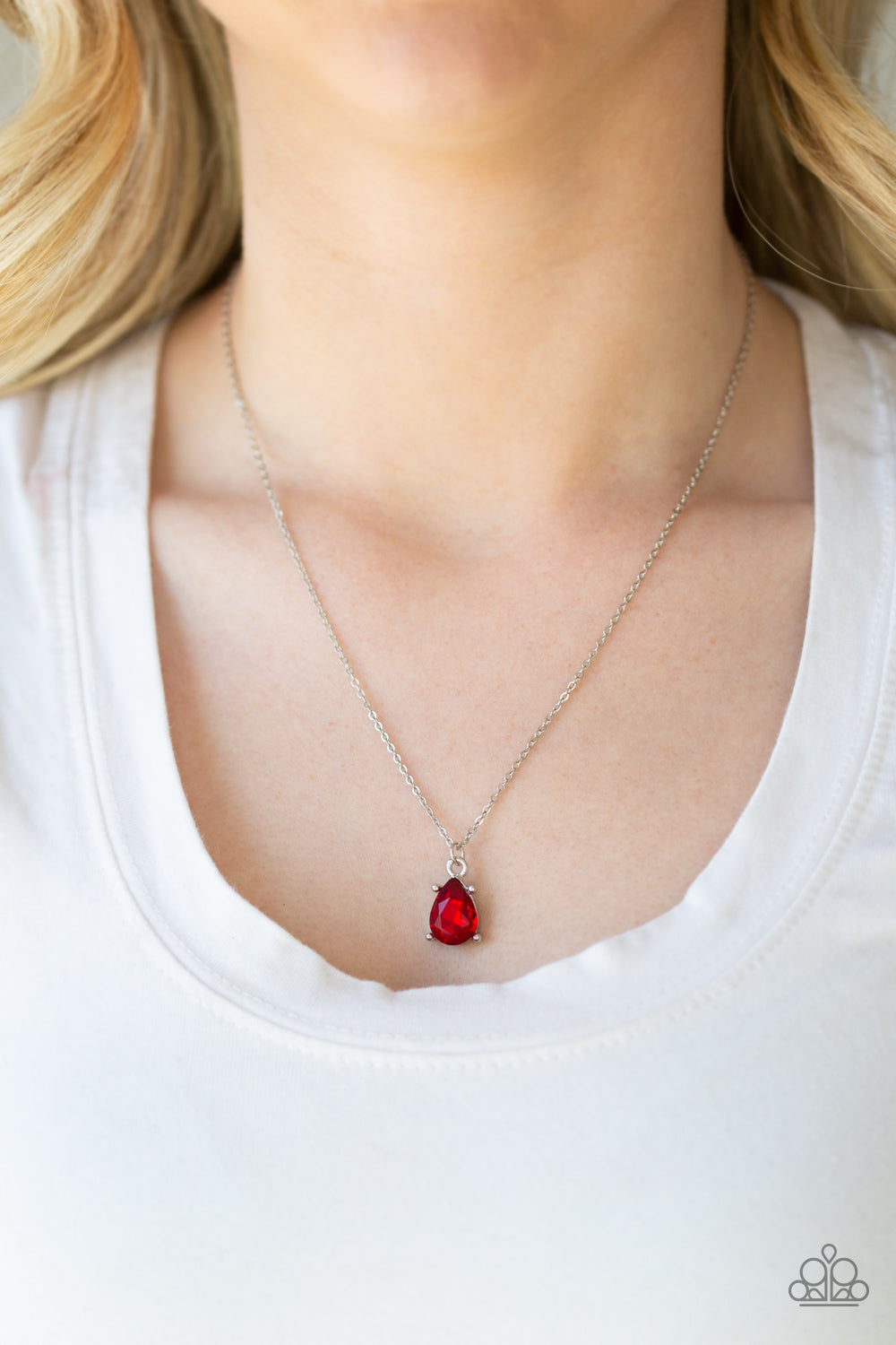 Paparazzi ♥ Classy Classicist - Red ♥  Necklace