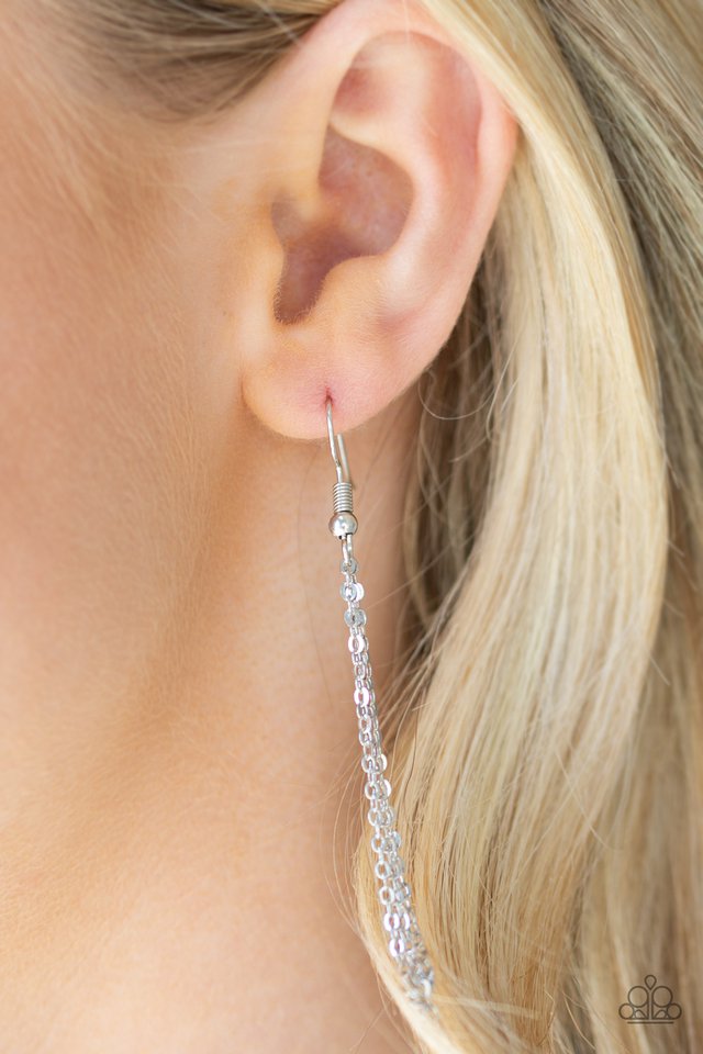 Paparazzi ♥ Time To Be Timeless - Silver ♥ Necklace