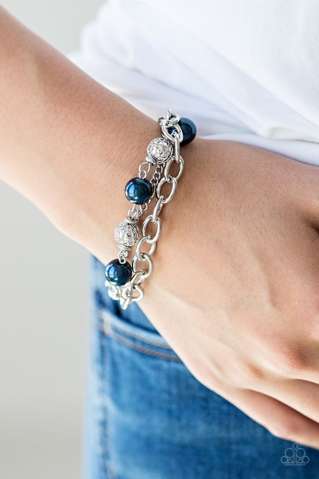 Paparazzi ♥ Vintage Variety - Blue ♥ Bracelet
