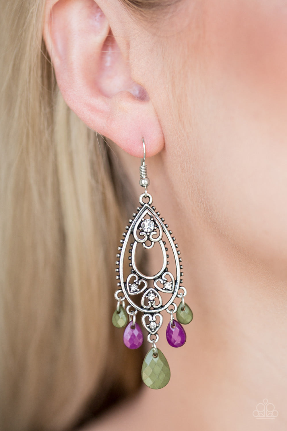 Paparazzi ♥ Fashion Flirt - Multi ♥  Earrings