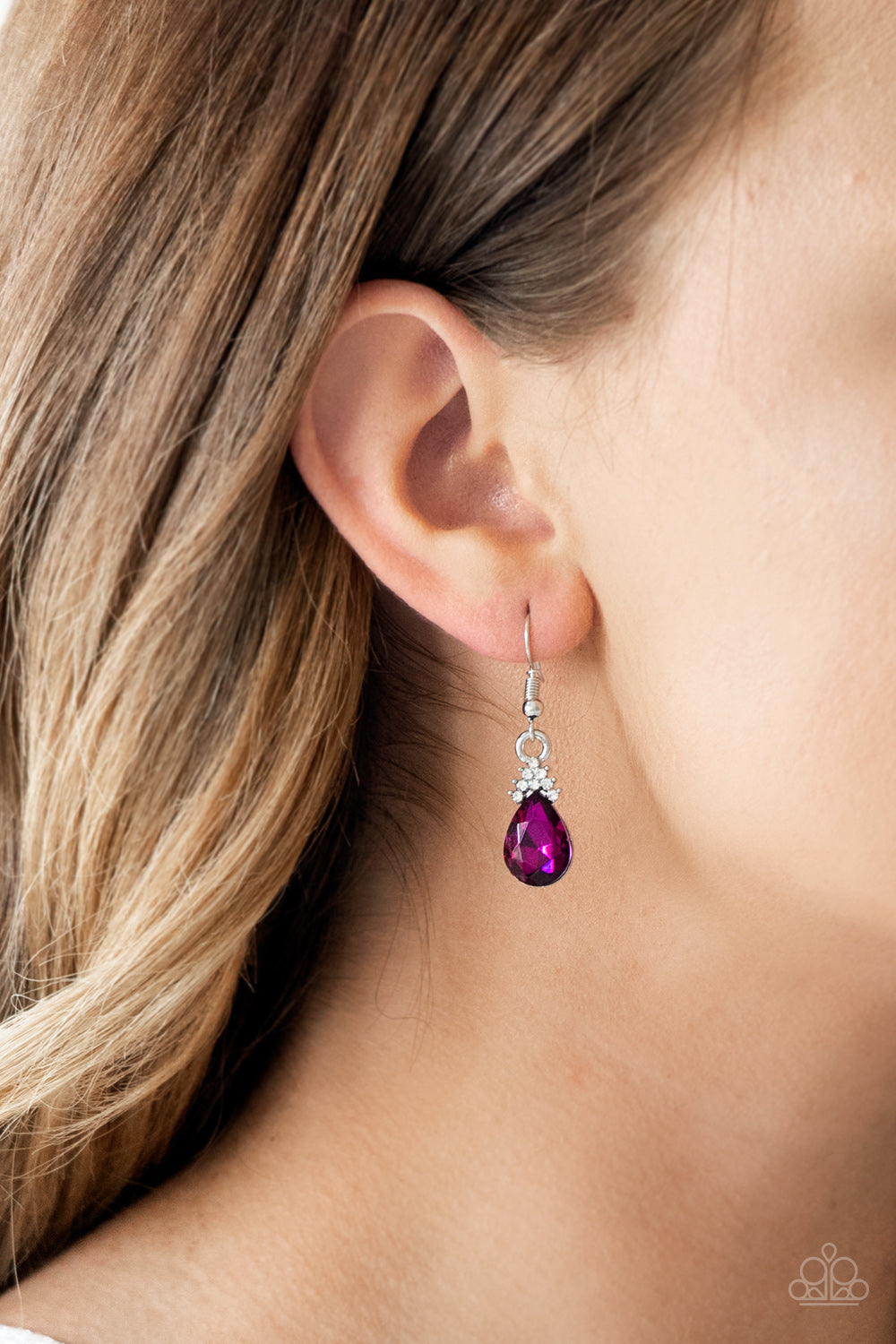Paparazzi ♥ 5th Avenue Fireworks - Pink ♥  Earrings