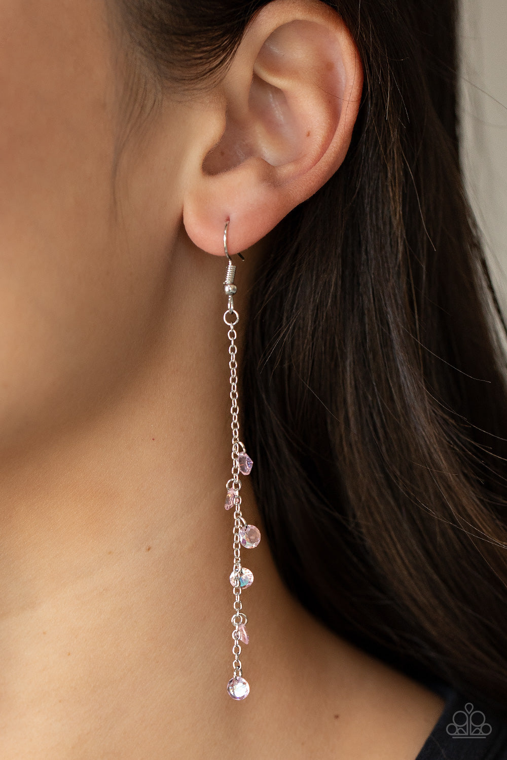 Paparazzi ♥ Extended Eloquence - Pink ♥  Earrings