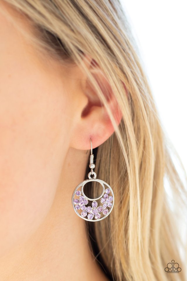 Paparazzi ♥ Sugary Shine - Purple ♥ Earrings