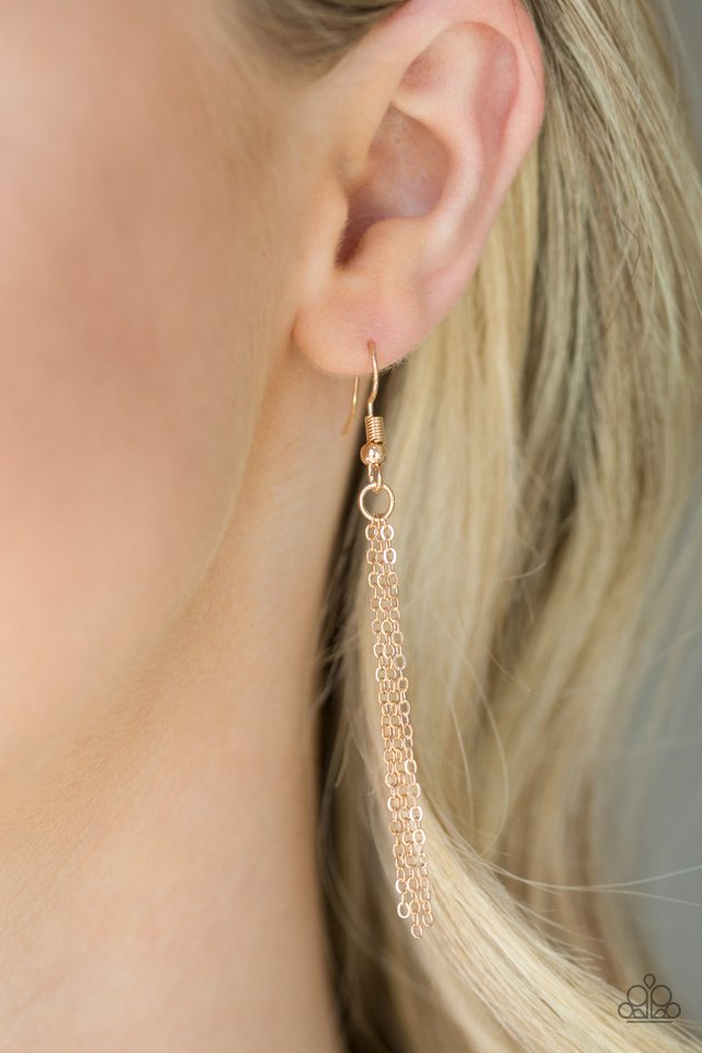 Paparazzi ♥ Live For Love - Gold ♥ Necklace