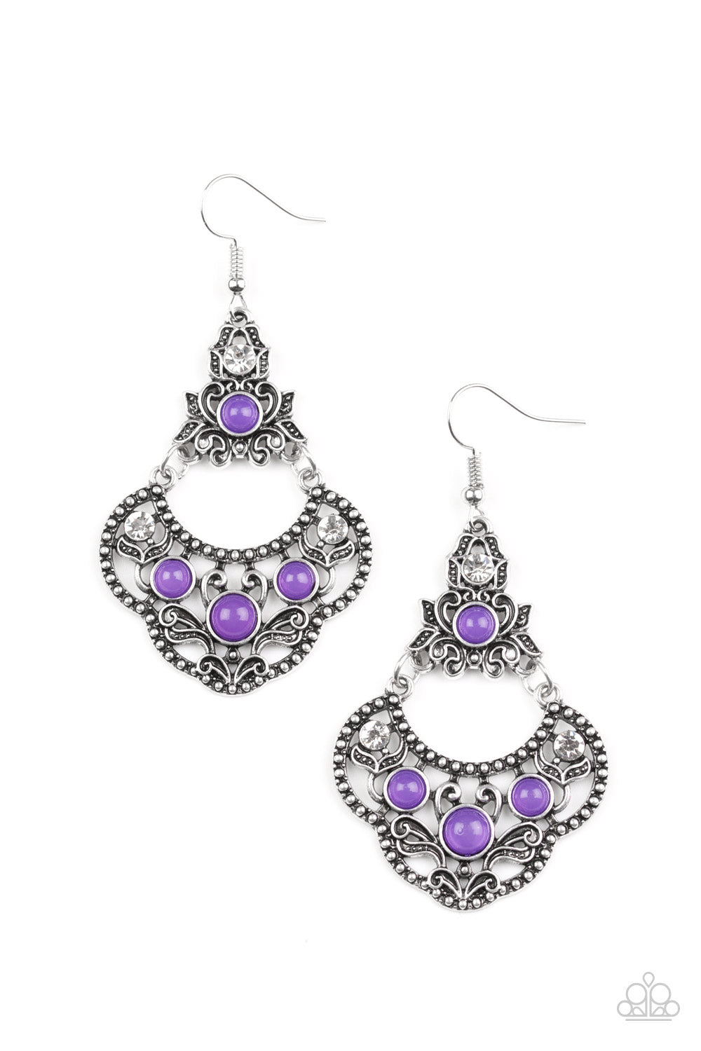 Paparazzi Earring ~ Bohemian Bedazzle - Purple – Paparazzi Jewelry, Online  Store