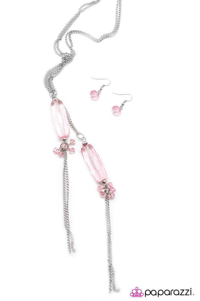 Paparazzi ♥ Worth the Tassel - Pink ♥ Necklace