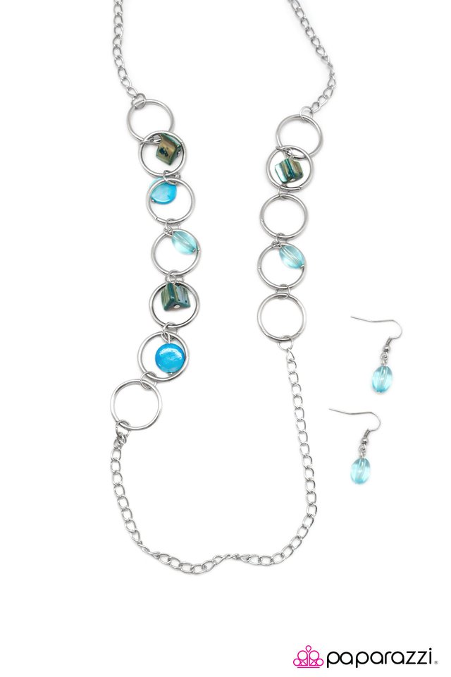 Paparazzi ♥ Dont Shell Yourself Short - Blue ♥ Necklace