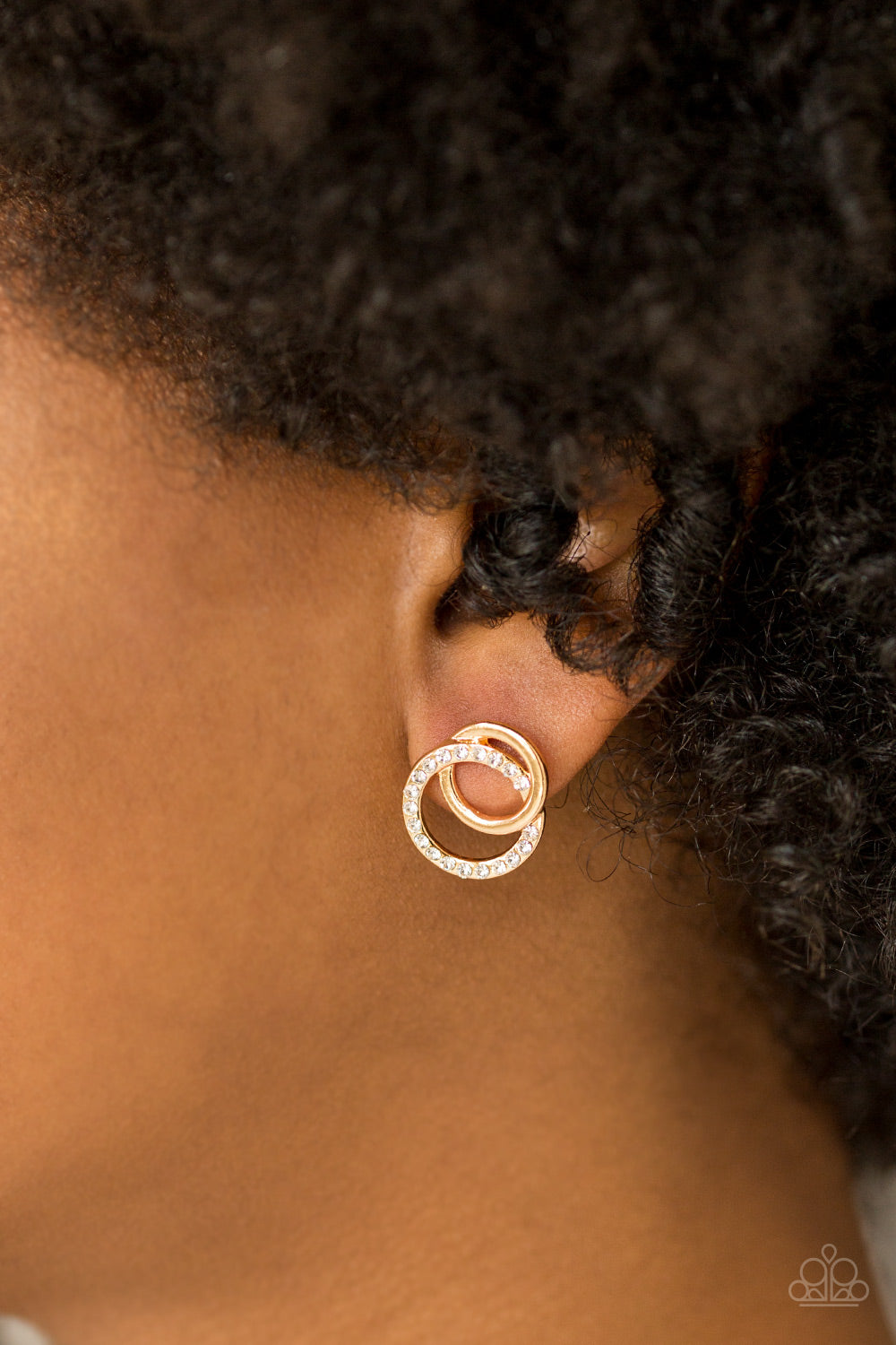 Paparazzi ♥ In Great Measure - Gold ♥  Post Earrings