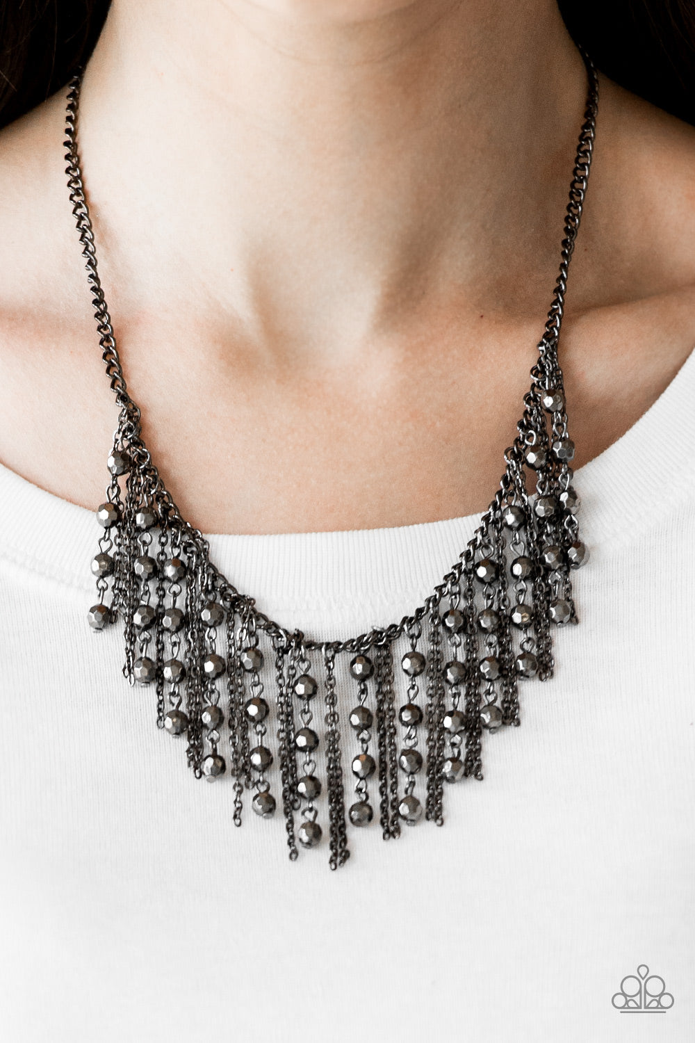 Paparazzi ♥ Rebel Remix - Black ♥  Necklace
