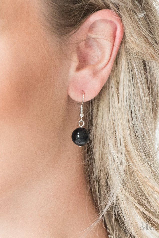 Paparazzi ♥ Soon To Be Mrs. - Black ♥ Necklace