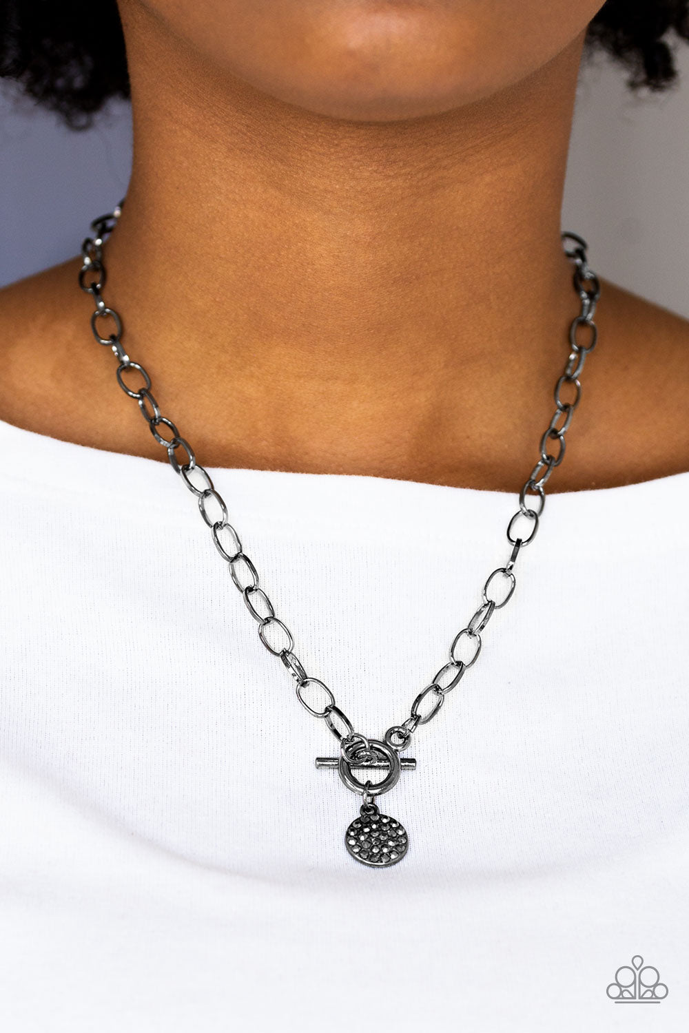 Paparazzi ♥ Sorority Sisters - Black ♥  Necklace