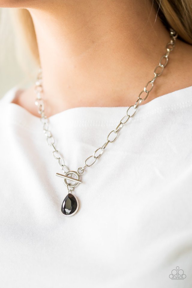 Paparazzi ♥ So Sorority - Black ♥ Necklace