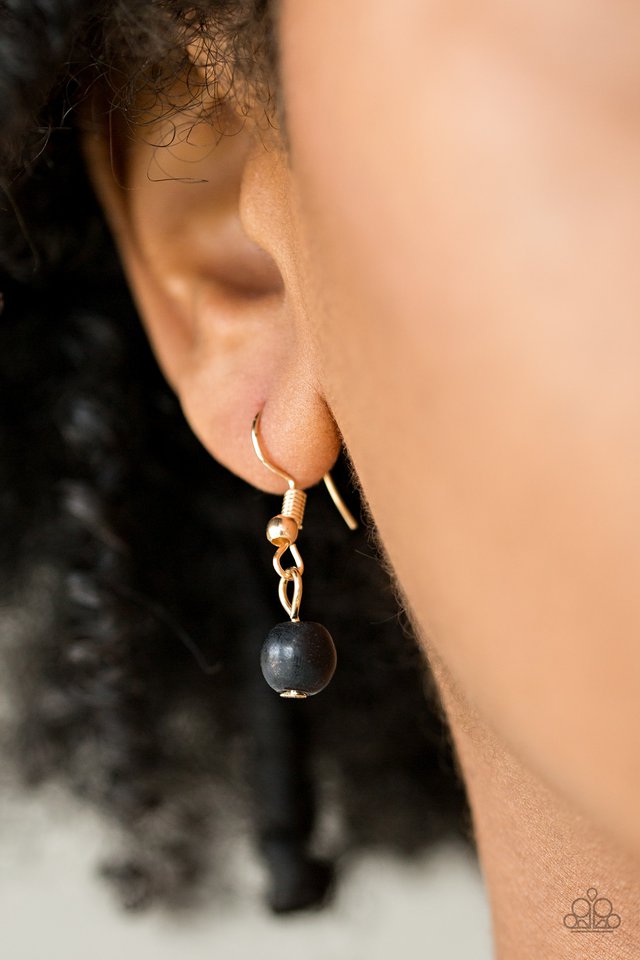 Paparazzi ♥ Basic Groundwork - Black ♥ Necklace